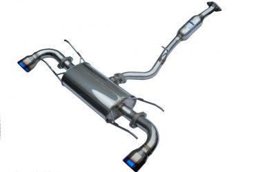 Invidia Mazda RX8 Q300 Ti Rolled Tip Cat Back Exhaust 02-Up HS04ZR8G3S