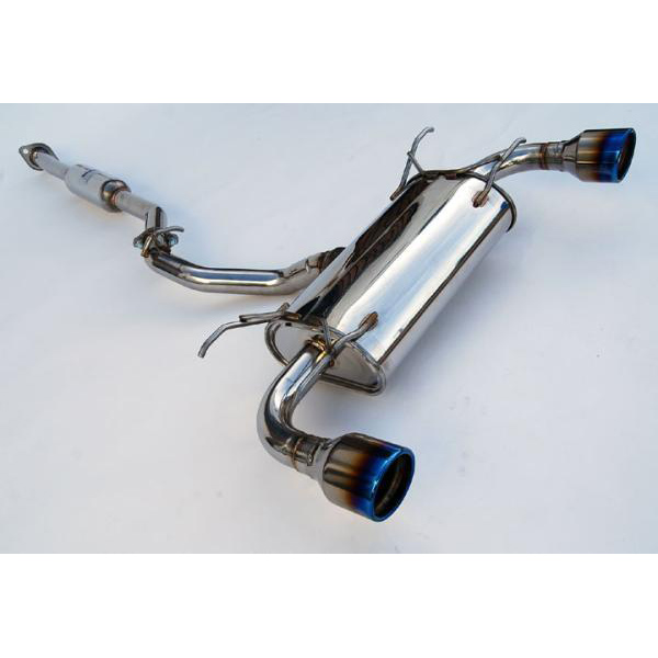 Invidia Q300 catback exhaust for Toyota GT86 and BRZ – 70mm piping with burnt ti style tips CB-HS12SST7G3T