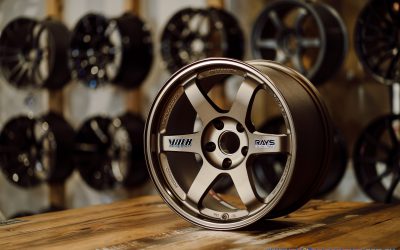 Rays Engineering Volk Racing TE37 Bronze 17×9″ +15 and 17×9.5″ +12 5×114.3 – staggered set