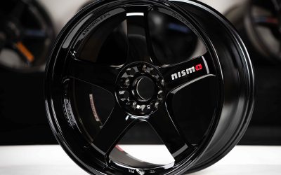 Limited edition Nismo Omori Edition LMGT4 19×10.5″ +15 5 x 114.3 – Gloss Black