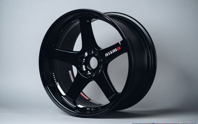 Limited Edition Rays Nismo  LMGT4 Omori edition 19×9.5″ +15 5 x 114.3 – Gloss Black