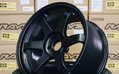 Import Monster Exclusive – Volk Racing TE37SL 18×9.5″ +40 5×100 Matte Black MB wheel set