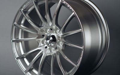 WedsSport SA-35R 18×9.5″ +38 5×114.3 pcd  VI Silver wheel set 73631