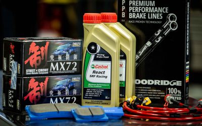 GR Yaris – Braking Upgrade Package – Endless MX72 – Goodridge – Castrol SRF Racing