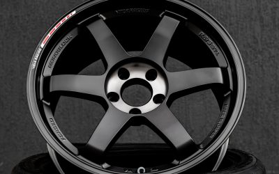 VOLK RACING TE37SL 18×9.5 5×114.3 +21 Black edition III wheel set