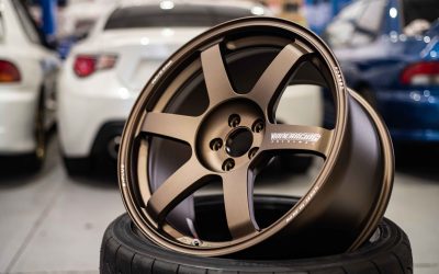 Volk Racing TE37 SAGA S-Plus 18×9.5″ +43 5×100 Bronze BR wheel set