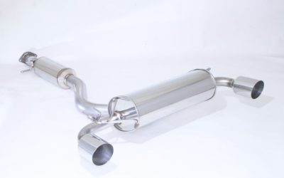 Fujitsubo A-R Catback exhaust for TOYOTA GR YARIS 1.6 Turbo 4WD – GXPA16 (G16E-GTS) – Burnt Gradient Tip – 570-21231BG