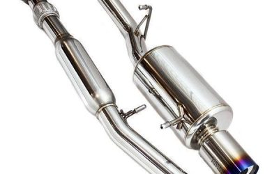 Invidia G200 Cat Back Exhaust w/Ti Rolled Tip – Subaru Forester XT SG 03-08 HS04SFRG2T