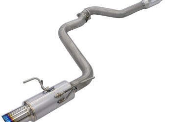 Invidia Titan G5 Titanium N1 Single Exit Cat Back Exhaust – Subaru WRX/STI 08-20 HS08SW4TTG