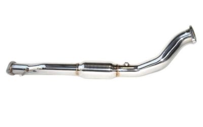 Invidia Down Pipe/Front Pipe w/High Flow Cat – Mitsubishi Evo X CZ4A HS09MEXDPC