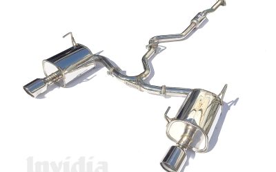 Invidia Q300 Cat Back Exhaust w/SS Tips – Subaru Levorg VM 14-20 HS15SVG2QD1RS