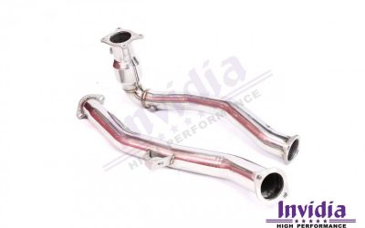 Invidia Down Pipe/J Pipe w/High Flow Cat – Subaru WRX VA 15-21/ Levorg 14+/Forester SJ 14+  (Auto CVT) HS15SWADOC-A