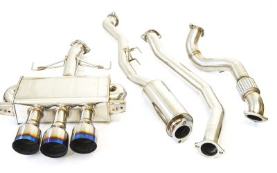 Invidia Q300 Cat Back Exhaust w/Ti Tips – Honda Civic Type-R FK8 17+ HS17CTRFQ33ST