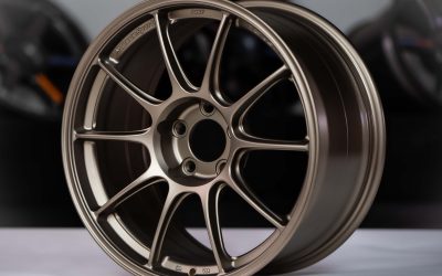 Custom WedsSport TC105X 18×9.5″ +39 5×114.3 pcd wheel set TS-Bronze 73850