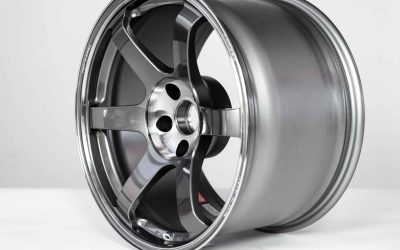 Volk Racing TE37SL SAGA 18×11″ +15 5×114.3 Pressed Graphite PG wheel set