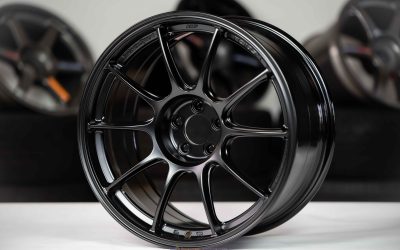 Complete Wheel and Tyre Package – Custom WedsSport TC105X & Michelin PS4 – 18×9.5″ +39 5×100 pcd wheel set Matte Black (MBK) 73950
