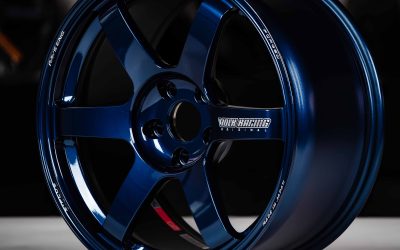 Volk Racing TE37 SAGA S-Plus 18×9.5″ +38 5×114.3 MAG Blue (BL) wheel set