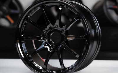 Rays Volk Racing CE28SL 18×9.5″ +40 5×120 Gloss Black (BK) wheel set