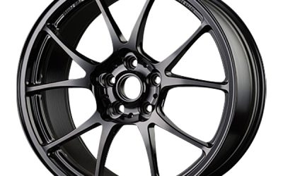 TWS Motorsport T66-F 18×9.5 +38 5×100 Gloss Black finish wheel set