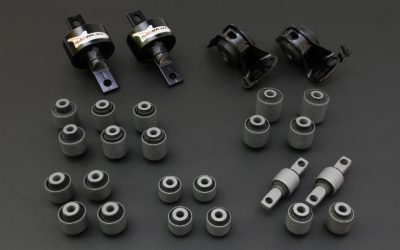 HARDRACE ARM BUSHINGS COMPLETE SET, INTEGRA, DC2 94-01 VTIR GSI