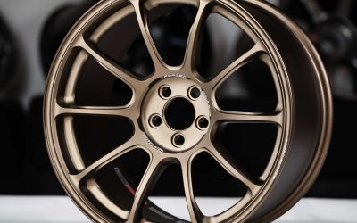 Volk Racing ZE40 18×10″ +40 5×100 Bronze (BR) Wheel Set