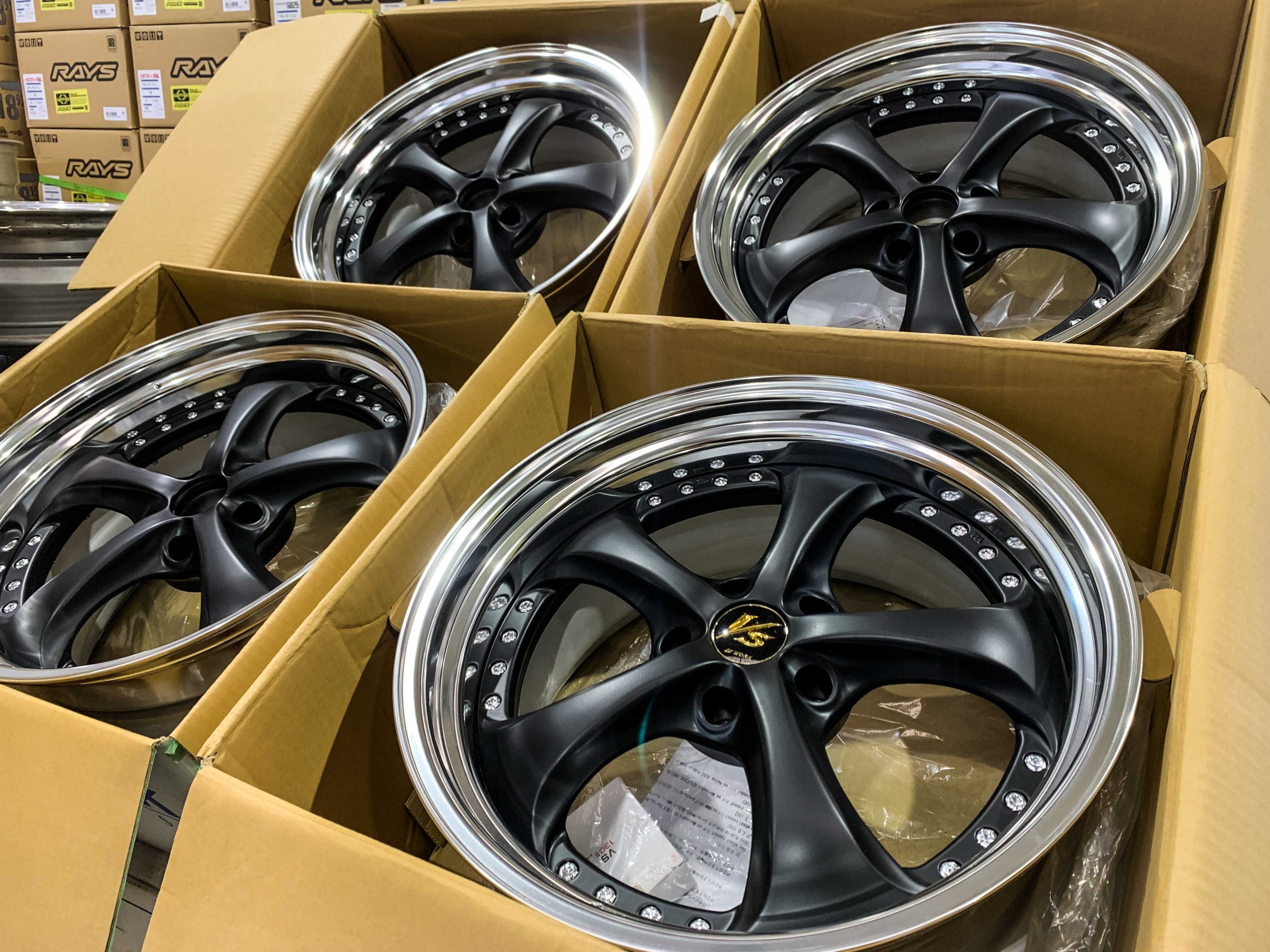 NEW OLD STOCK! Work VS-KF 19×8.5″ +15 and 19×9.5″ +15 5x120PCD | Import  Monster