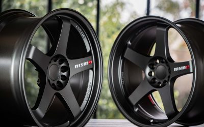 Limited edition Nismo Omori Edition LMGT4 STAGGERED SET – 19×9.5″ +30 & 19×10.5″ +25 – 5 x 114.3 – Matte Gun Black – 4030S-RS050-MG & 4030S-RS060-MG