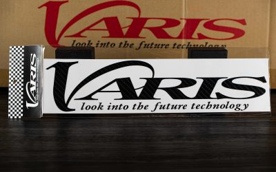 VARIS – Sticker – Carbon – Large – VACC-103 – FREE SHIPPING!
