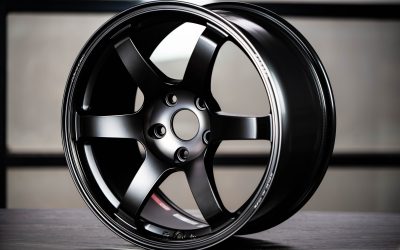 Volk Racing TE37SL SAGA M-SPEC 18×9.5″ +38 5×120 Pressed Black (PB) wheel set