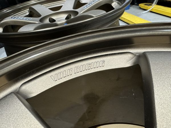 USED - Volk Racing TE37 and TE37SL Combo SET OF 5 wheels! 18x9.5" +38 (2 of) 18x9.5" +45 (three of) 5x100PCD - Image 10