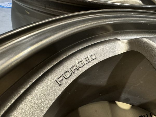 USED - Volk Racing TE37 and TE37SL Combo SET OF 5 wheels! 18x9.5" +38 (2 of) 18x9.5" +45 (three of) 5x100PCD - Image 12