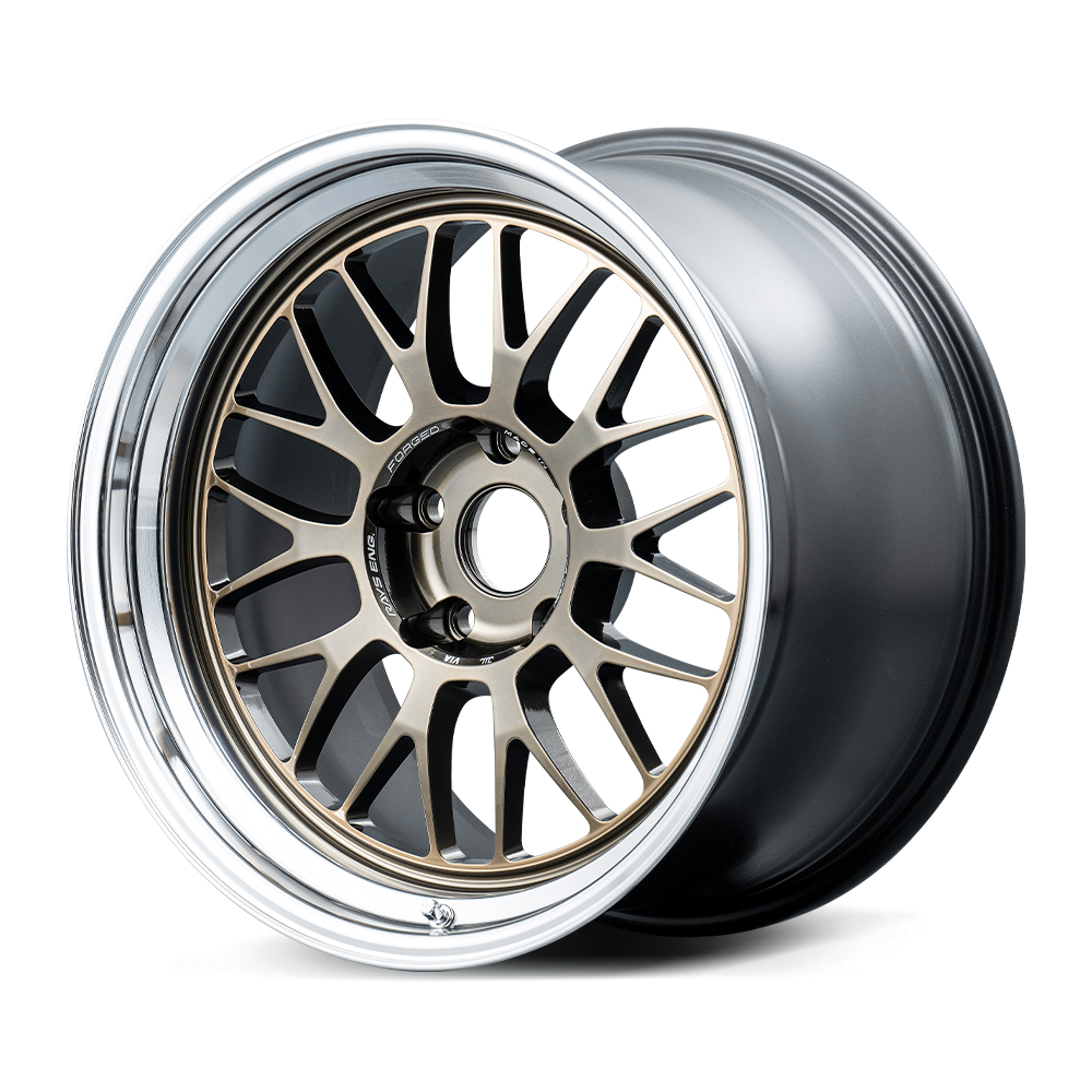 RAYS Volk Racing 21A Spec-SR 18×9.5 +22 5×120 Shining Bronze Metal ...